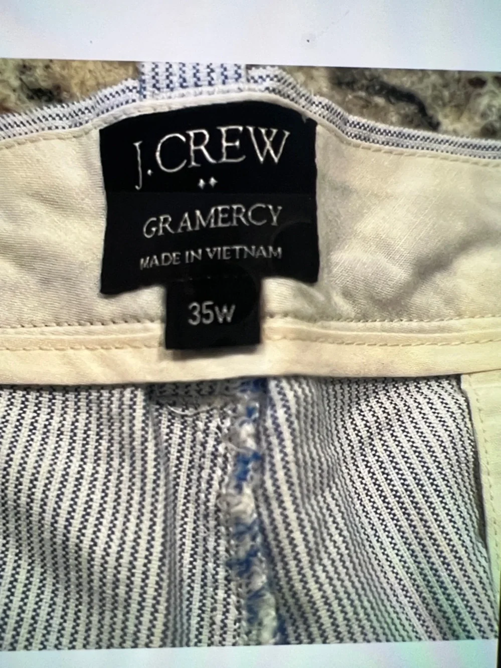 J. Crew inseam 9”